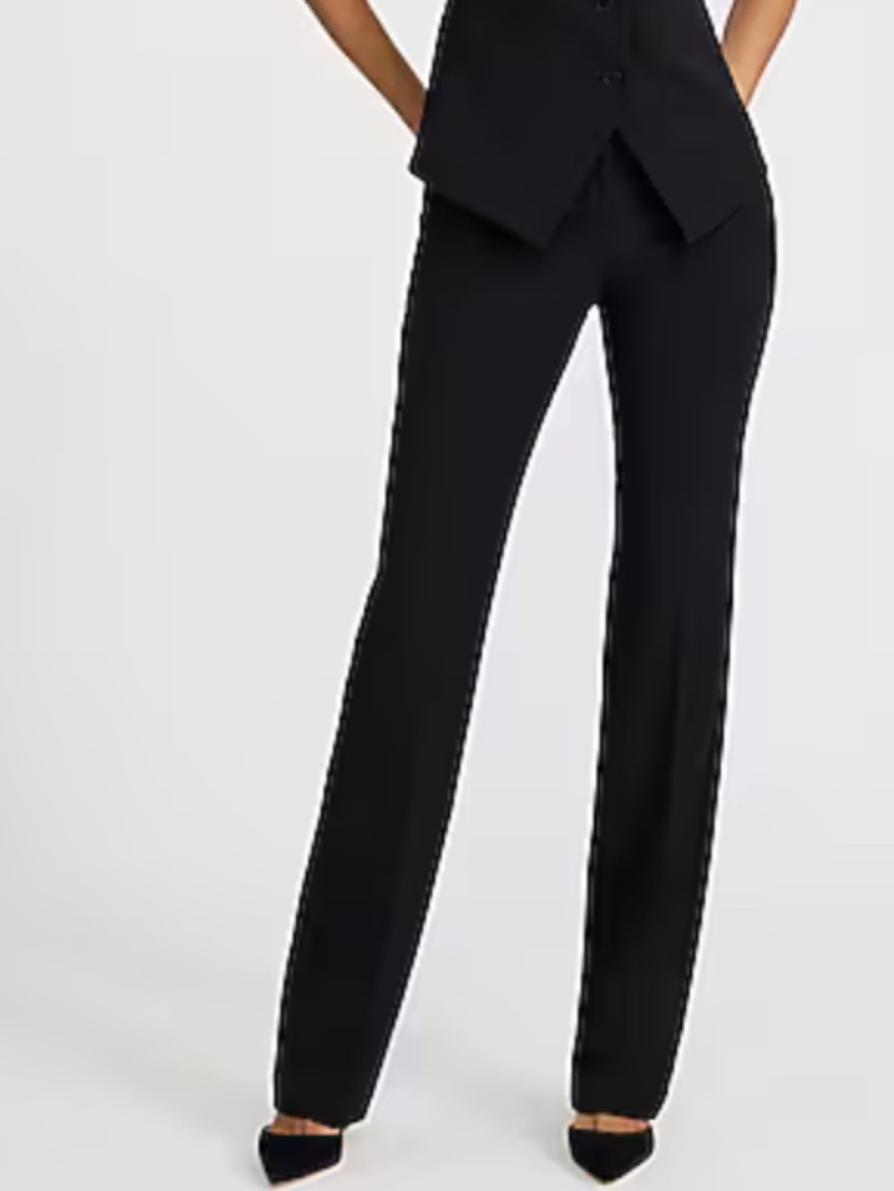 NWT Editor Studio Stretch Twill Mid Rise Bootcut Pant - 4L